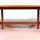 Large Scandinavian modern teak coffee table from Rasmus Solberg, 1960s