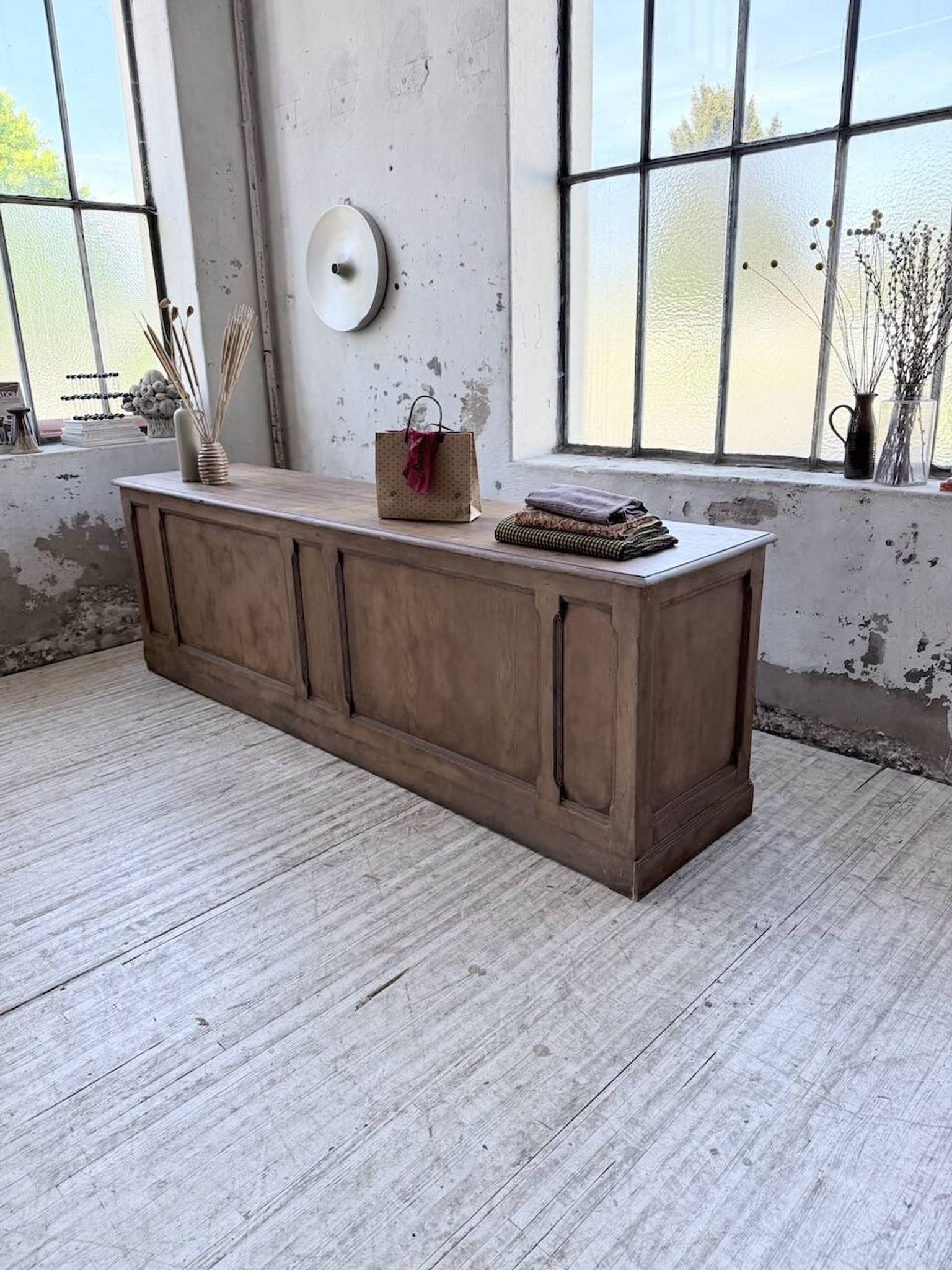 Oak workbench 250 cm XL 1950