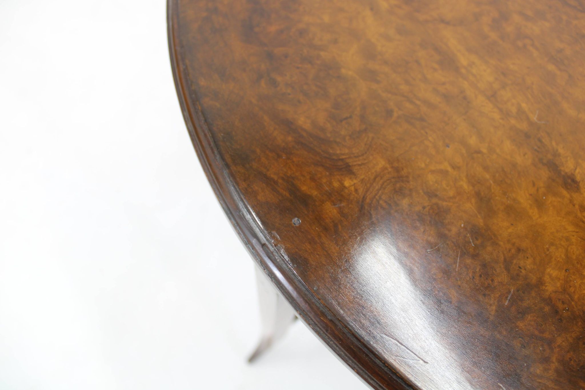 Tables gigognes Art Déco des années 1930 en noyer, Tchécoslovaquie