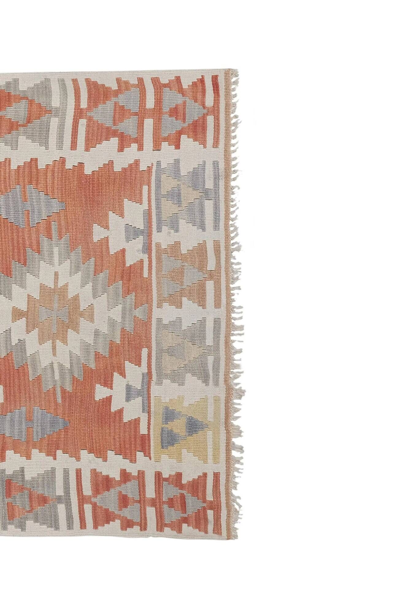 Vintage Turkish kilim, handwoven, 105x171 cm.