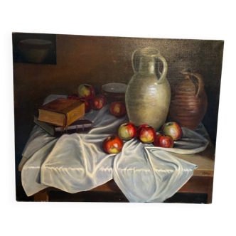Still life signed Moy