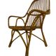 Fauteuil en rotin par Dirk van Sliedregt Rohe Noordwolde 1960 aux Pays-Bas