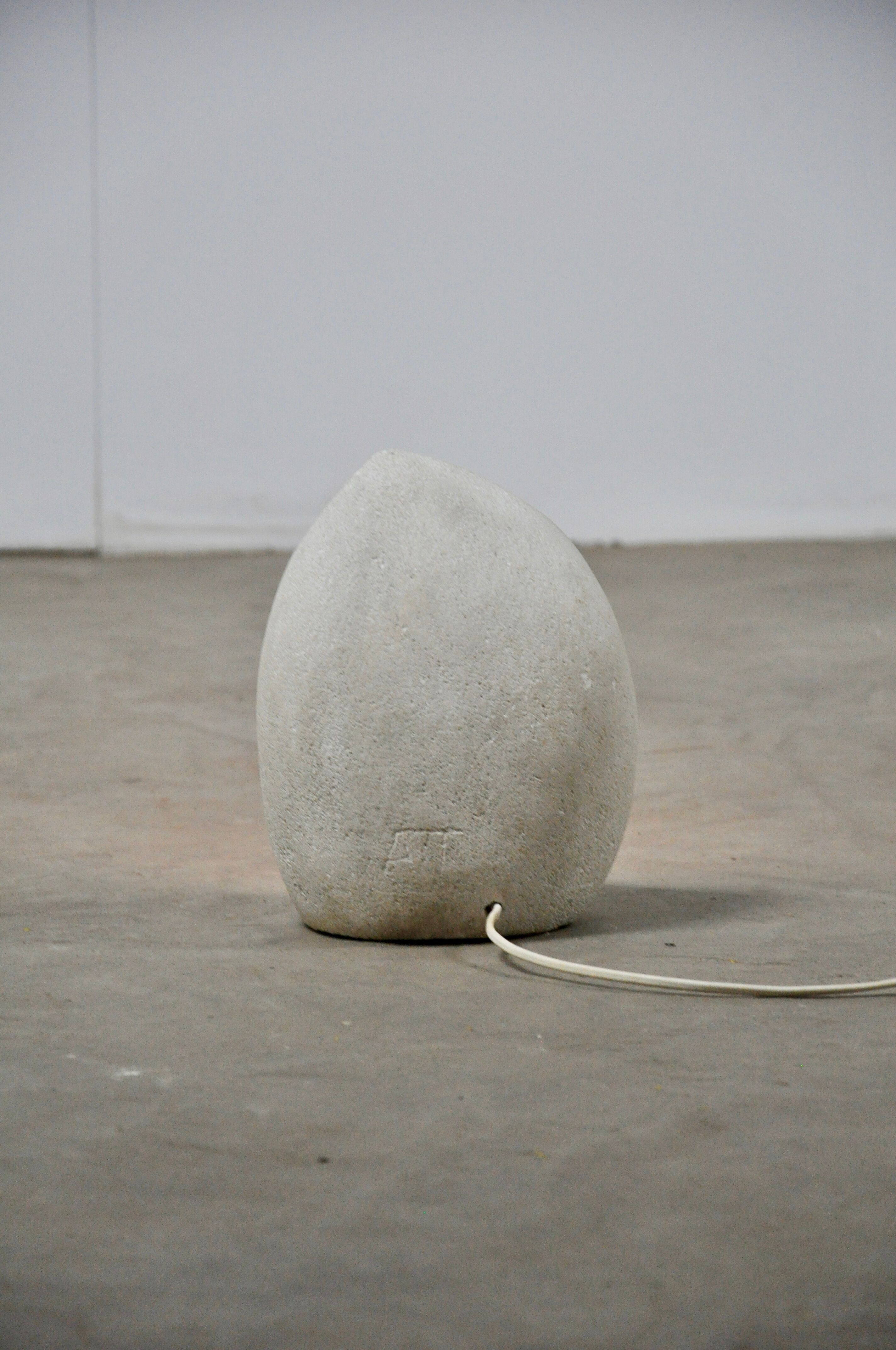 Travertine lamp 1972's