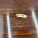 Plateau de service Gerlinol en noyer vintage