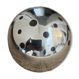 Christofle-Gio Ponti silver ball vase/flower holder