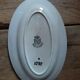 Oval dish delight porcelain blue flower St Amand dp 092286