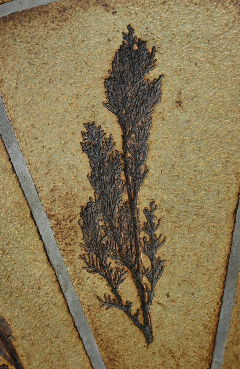 Oval coffee table signed R. Capron, collection les Herbiers, Vallauris – 1960