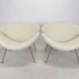 Set of Orange Slice Chairs by Pierre Paulin for Artifort, 1960s