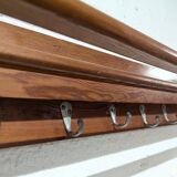 Coat rack with 10 hooks and hat rack