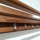 Coat rack with 10 hooks and hat rack