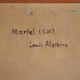 Louis Georges ALATERRE (19th-20th century) "La halle de Martel (Lot)" Oil on canvas signed