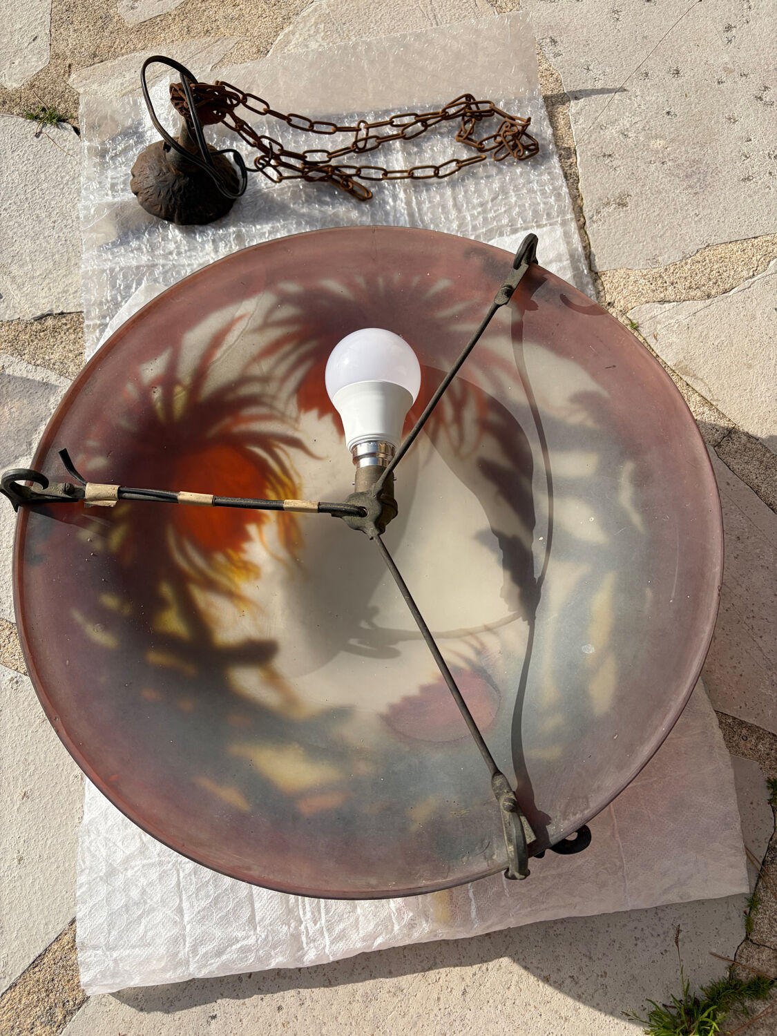 Suspension Émile Gallé