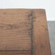 Antique French oak dining table for 6 to 8 people with three drawers