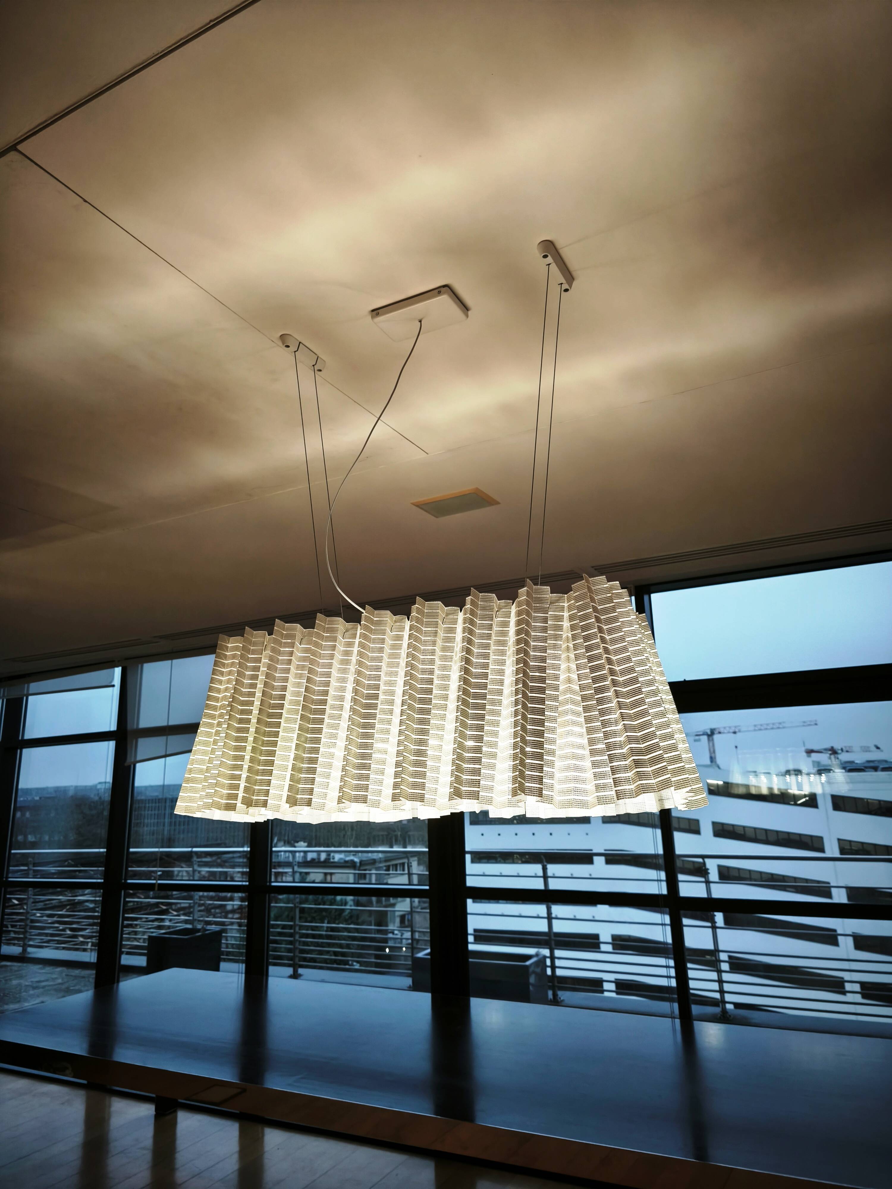 Suspension plissée Inga Sempe, Luceplan