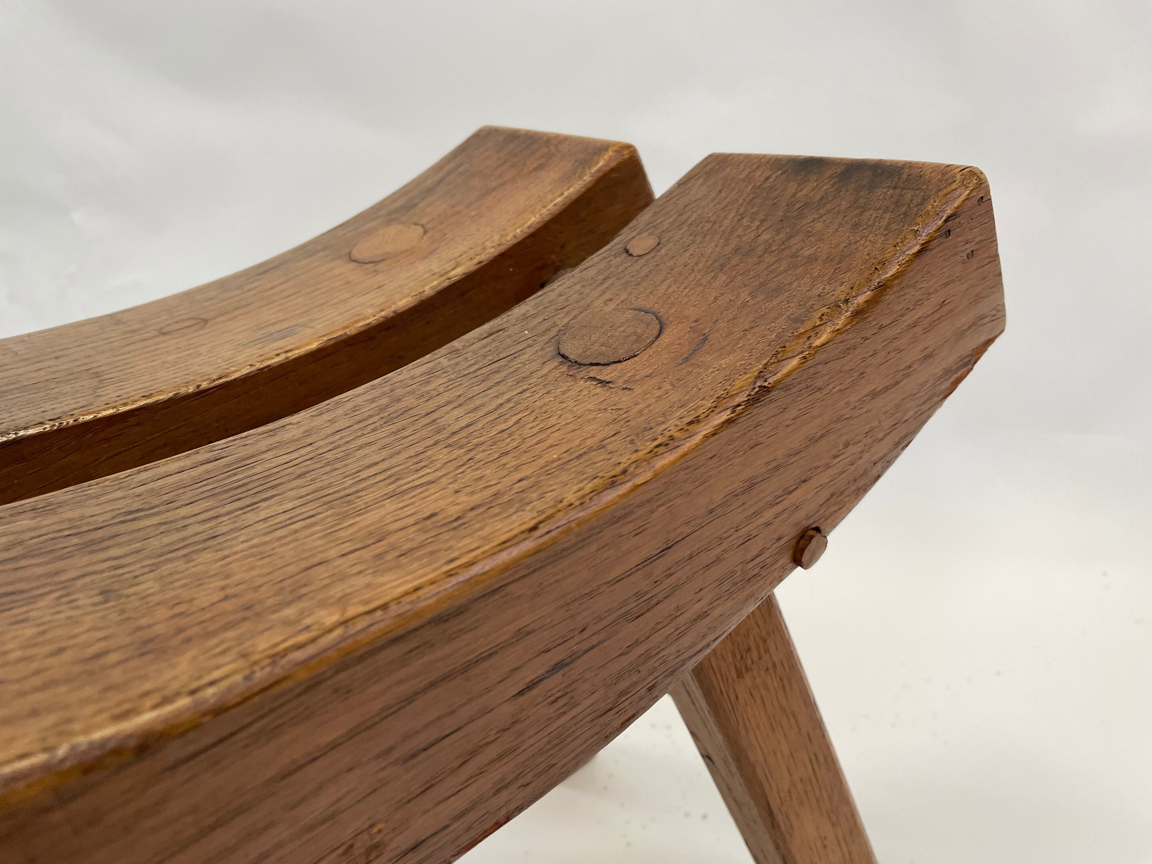 Vintage Brutalist Stool design