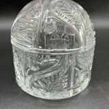 Bohemian crystal bonbonnière 24% PbO – Bohemia Czechoslovakia – Box
