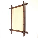 Large bamboo mirror 1900
