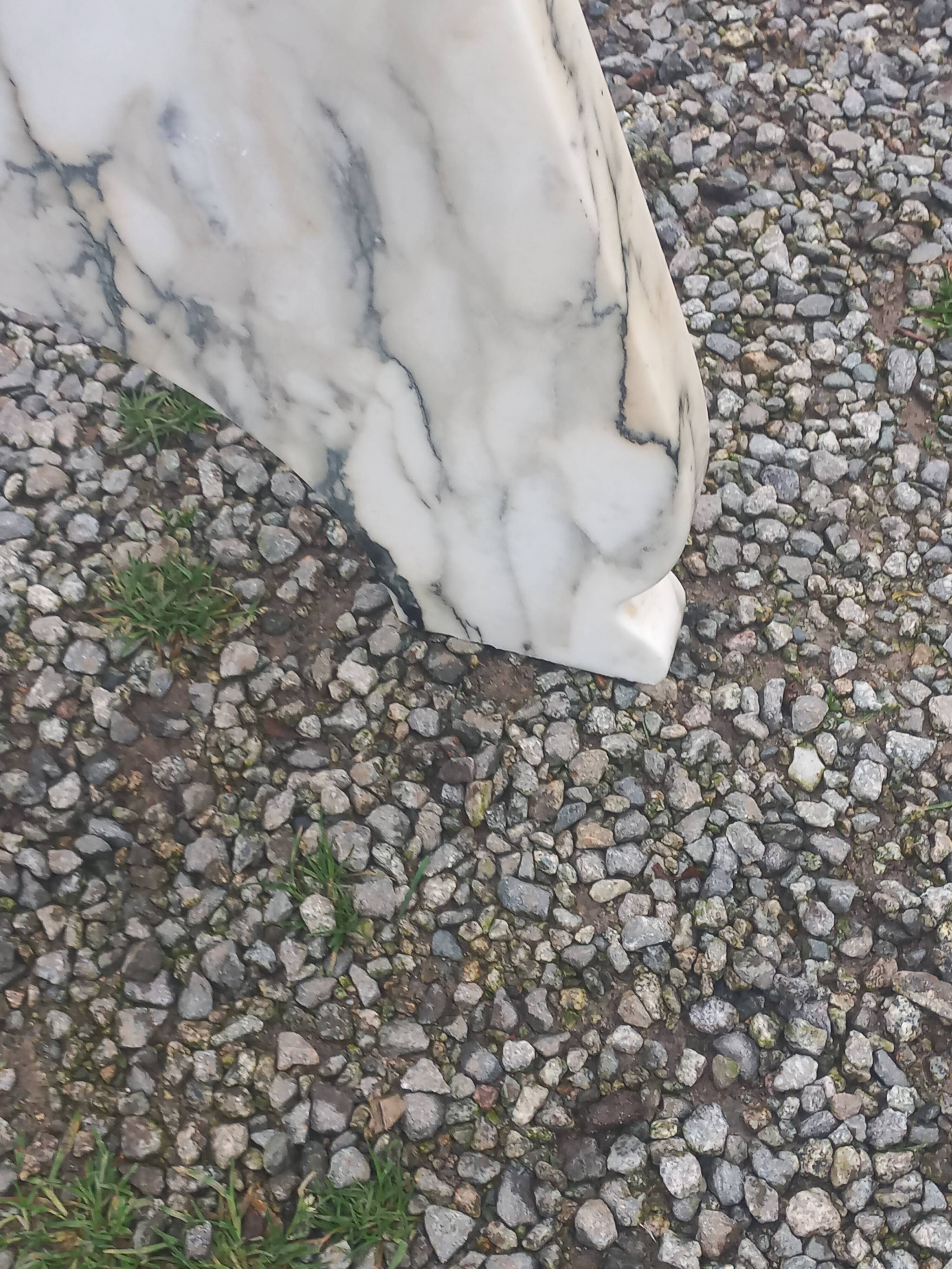 Table design en marbre des années 70