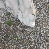 Table design en marbre des années 70