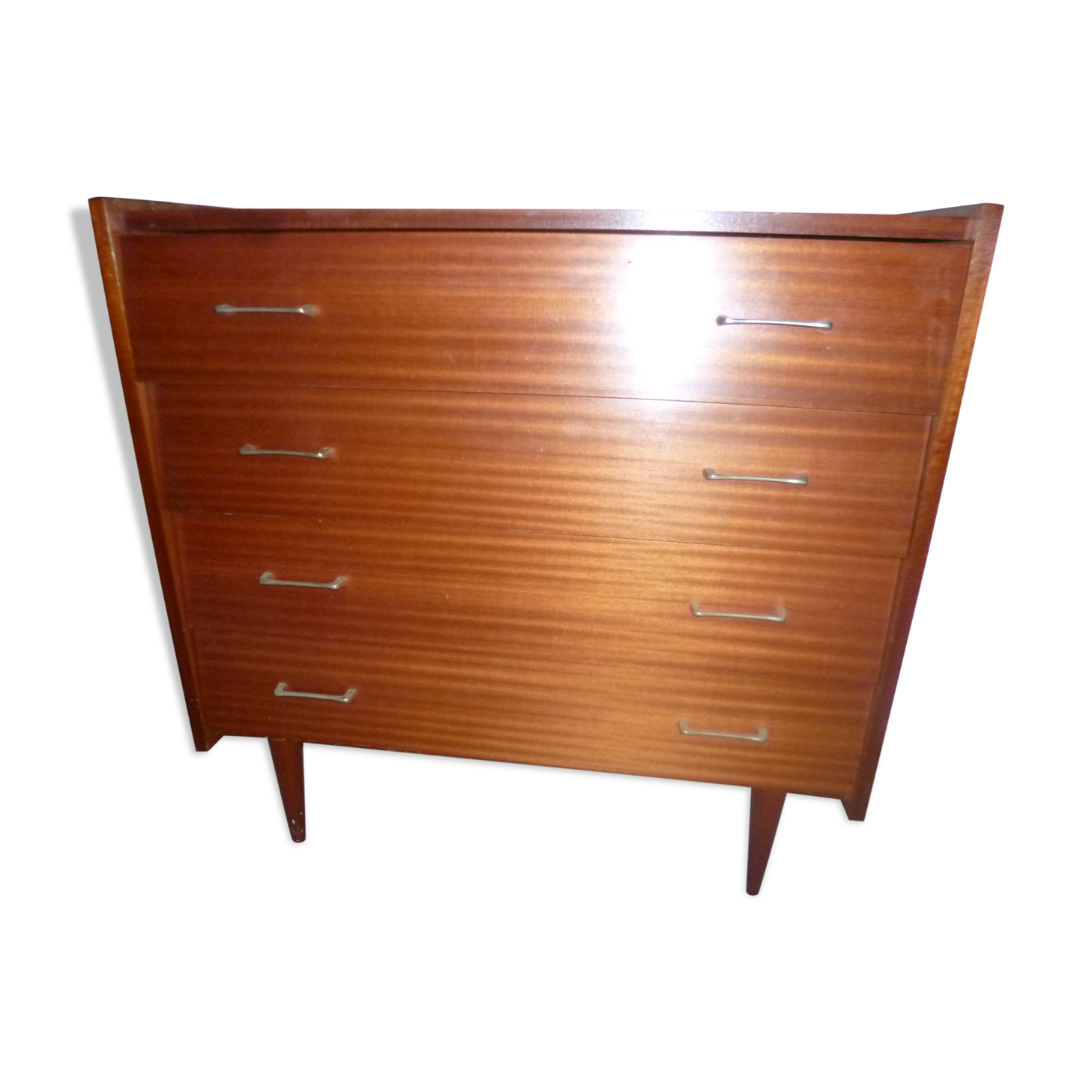 Chest of drawers vintage feet compass 1960