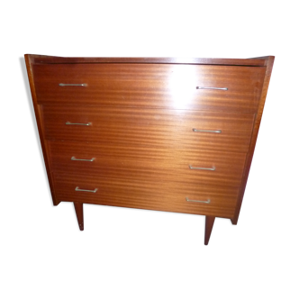 Chest of drawers vintage feet compass 1960