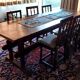 Old refectory table in solid oak, 17th–18th century