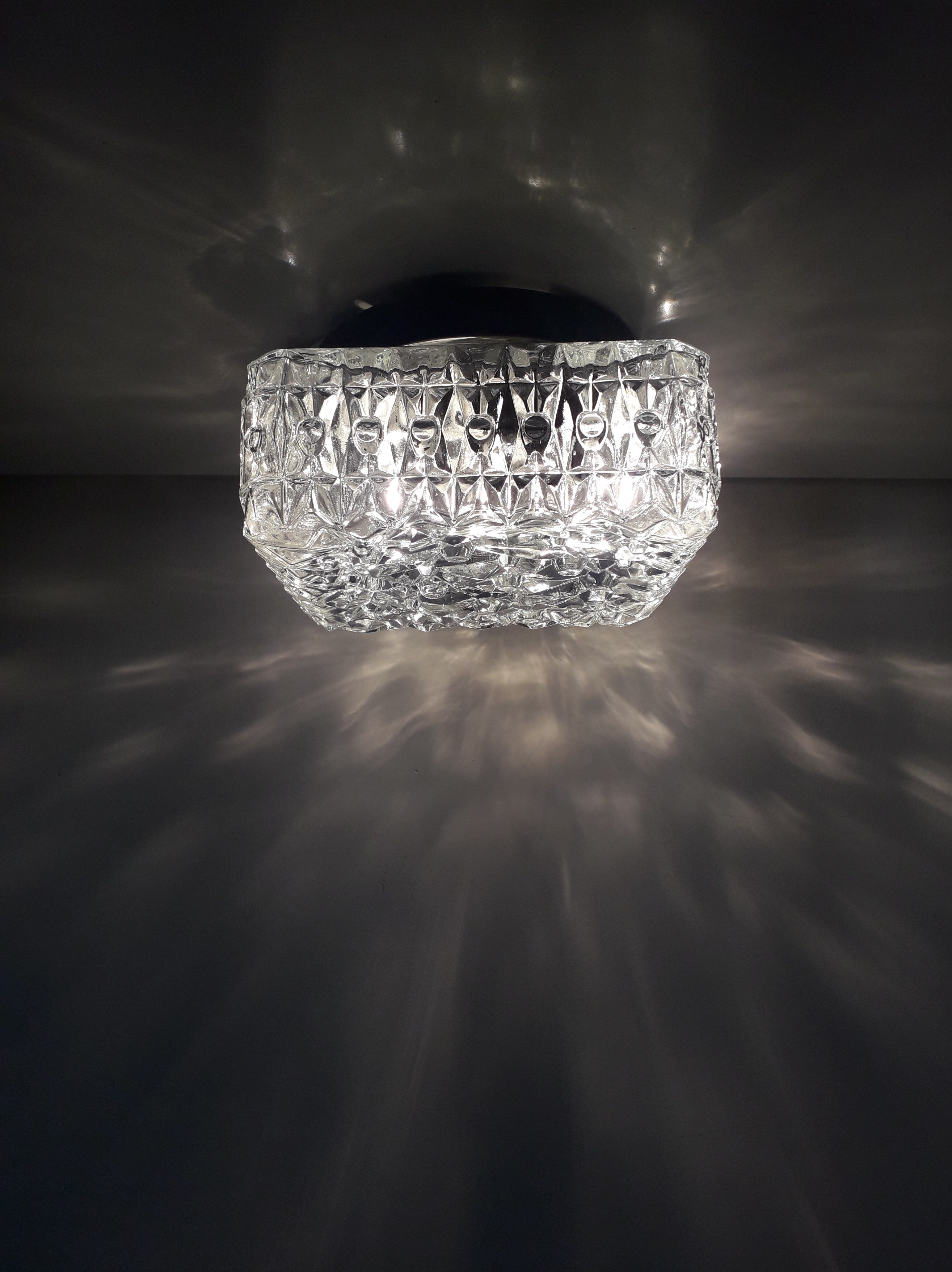 Vintage ceiling lamp 1970