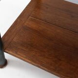 Table d'appoint ou table de chevet industrielle, Belgique vers 1910