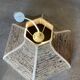 Hanging lamp in cork 80
