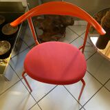 Red Carl Hansen chair