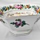 Vintage Octagonal Porcelain Salad Bowl from Mehun