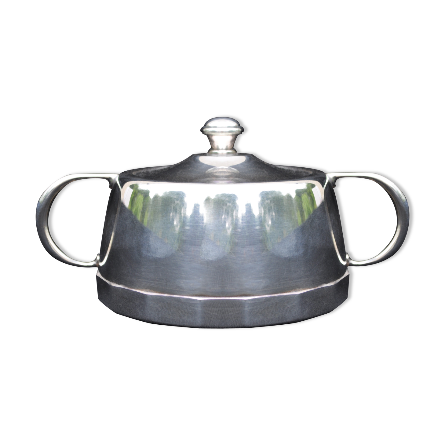 Sugar silver metal 24 gr art deco signed BB