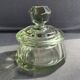 Powder magazine or candy maker made of cut crystal