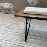 50s modernist oak coffee table