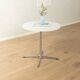 Timeless bistro table with star-shaped aluminium base