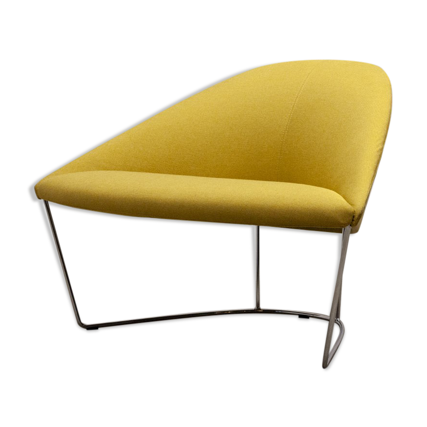 Fauteuil colina m arper jaune