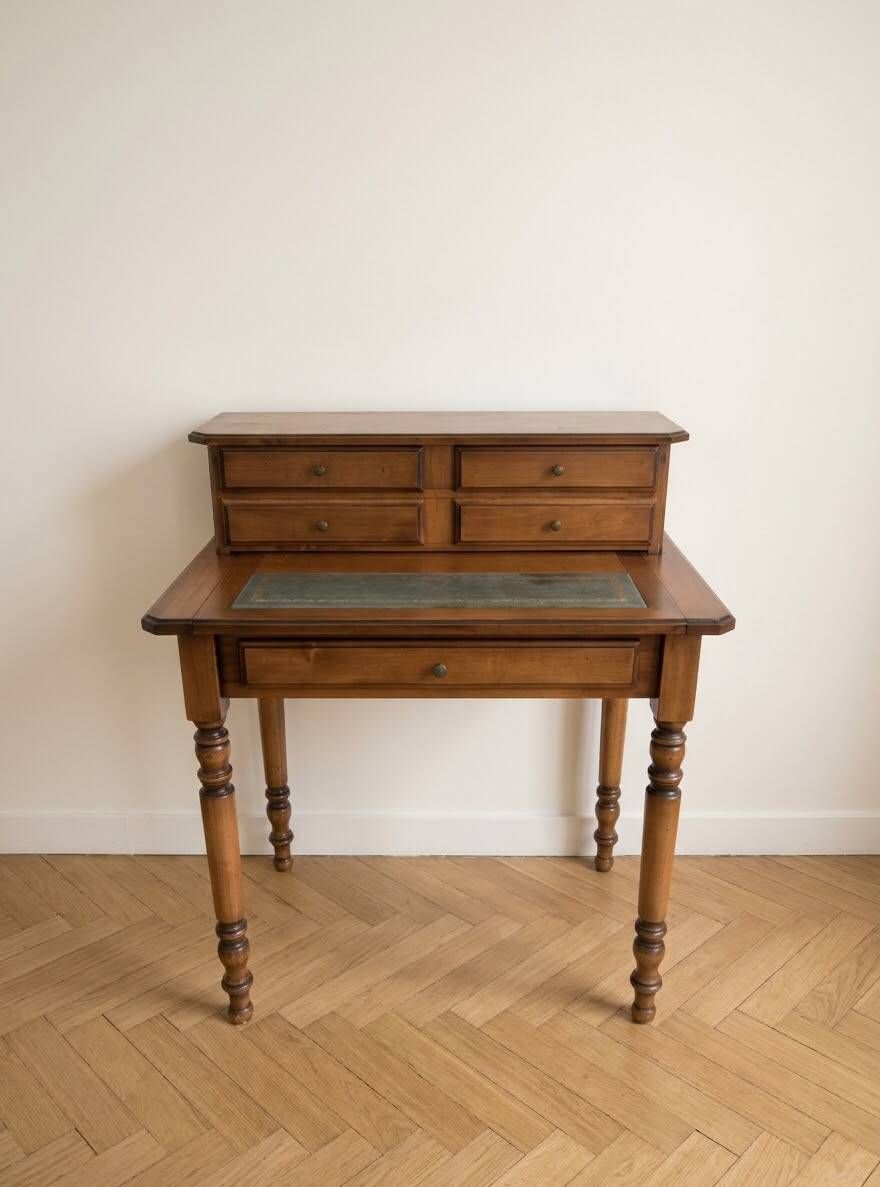 Bureau bonheur du jour style Louis Philippe en bois