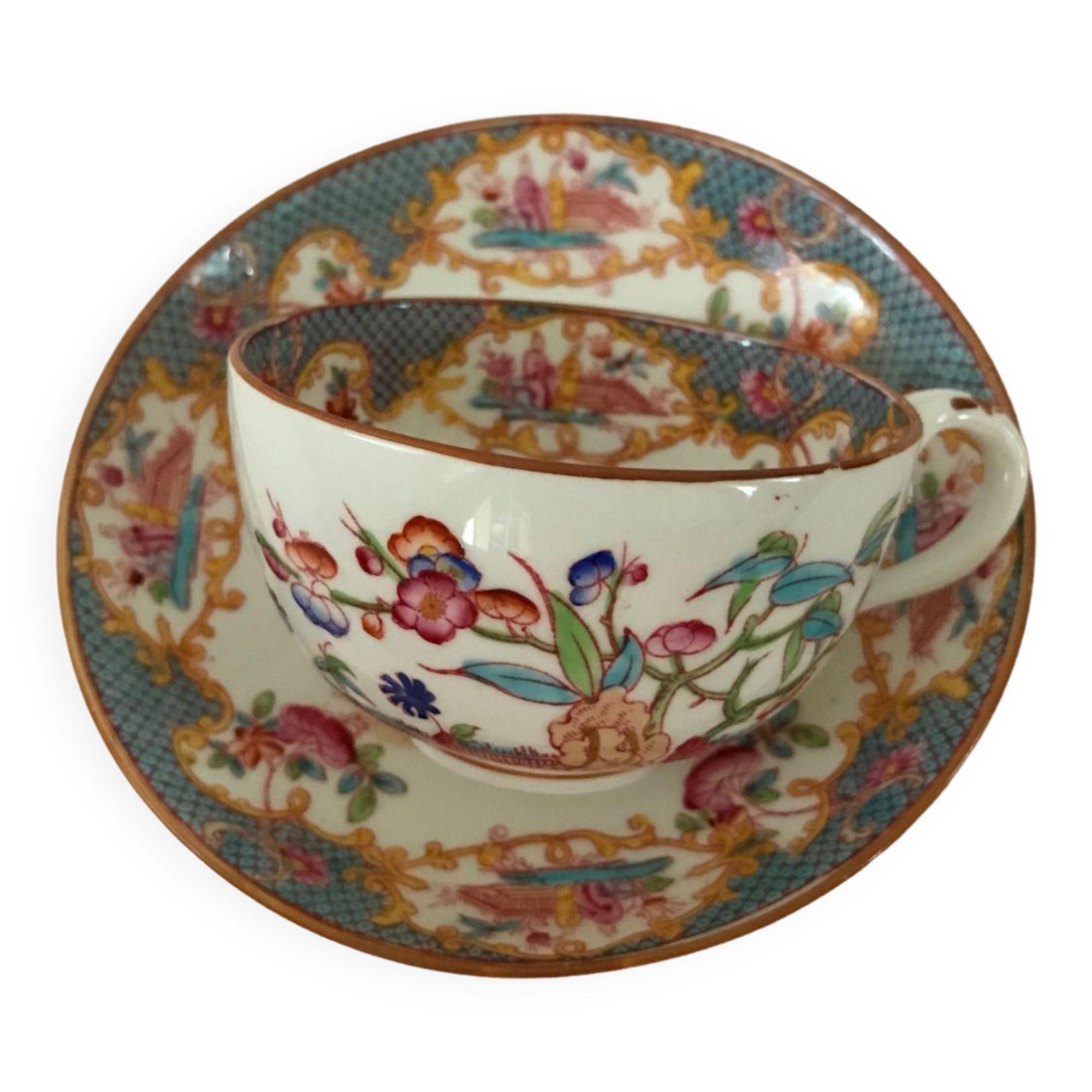 English porcelain tea cup