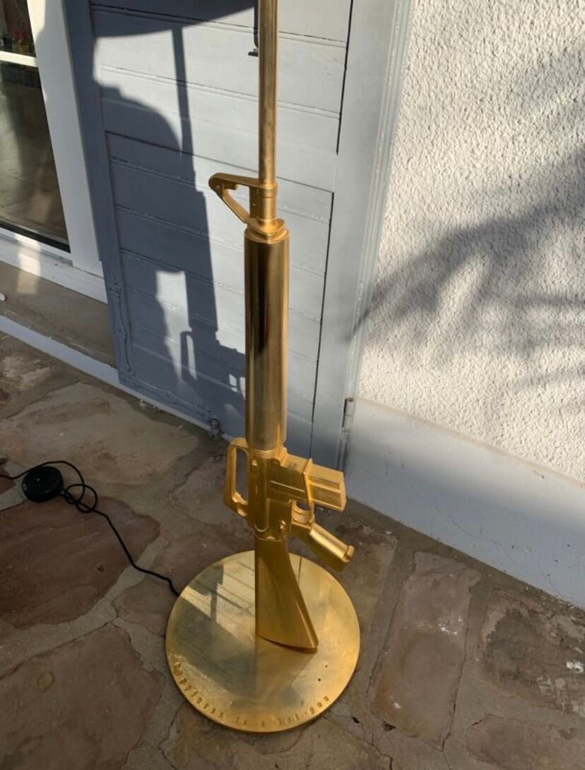 Floor lamp Gun by Philippe Starck