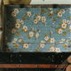 Domed travel trunk old wood