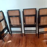 Chaises vintage pliantes