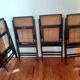 Vintage folding chairs