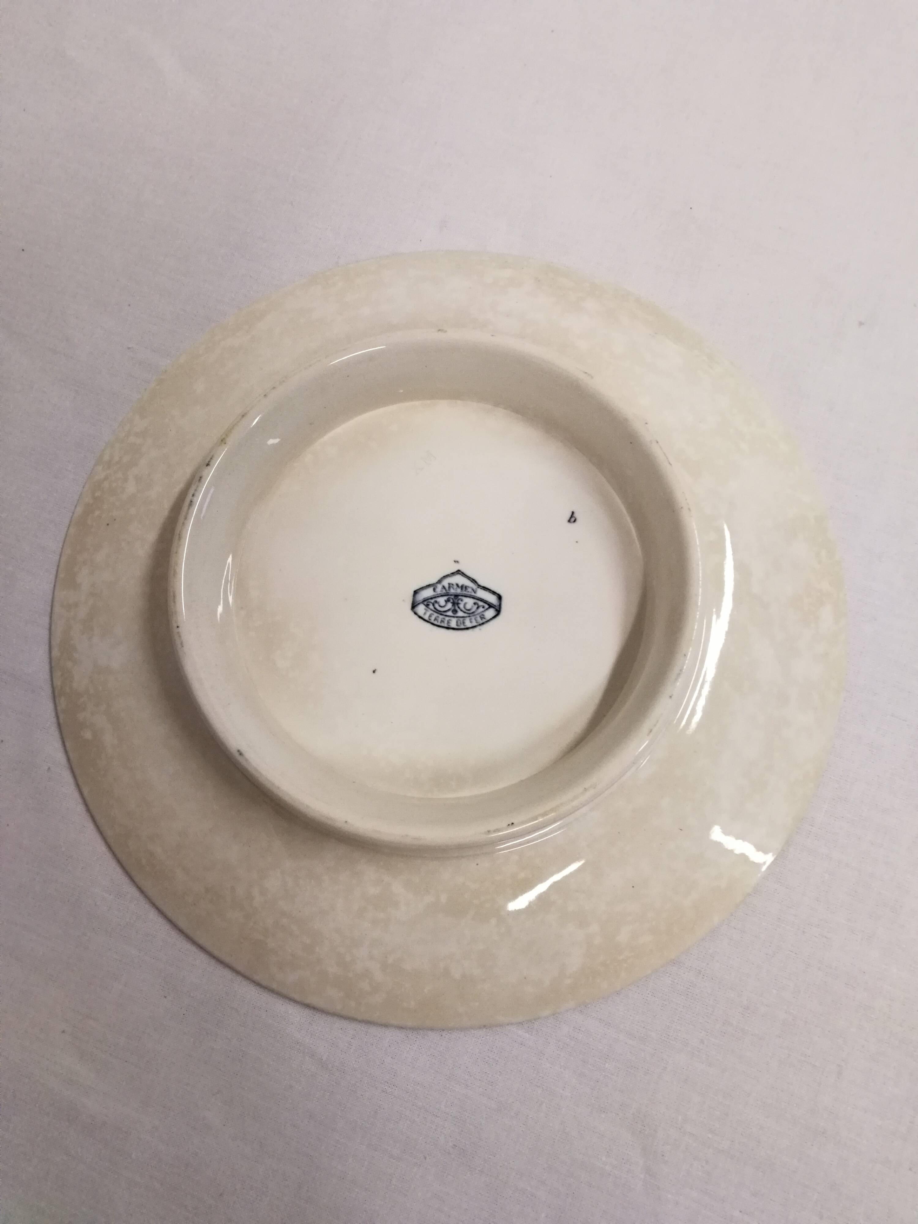 Pie dish, Terre De Fer compotier Carmen model