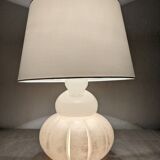Alabaster ball lamp from the 60s/70s
