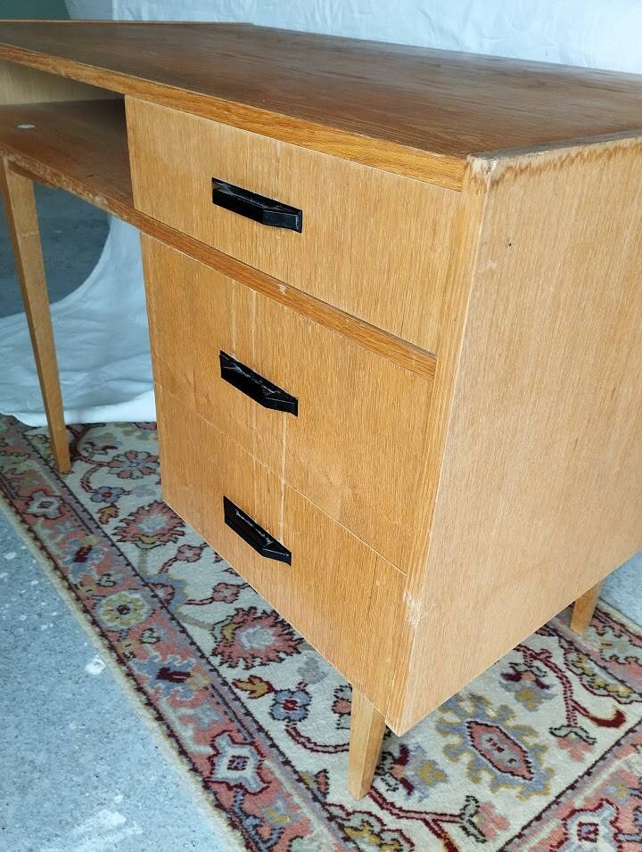 Geometric desk vintage design 1950s