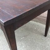 small vintage farm table 1900