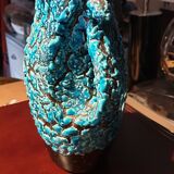 Turquoise blue vintage pitcher