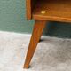 60s bedside table, compass feet