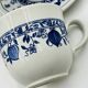 Set of 6 cups and saucers Biltons England Blue Onion design