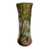 Vase en verre dépoli peint Legras